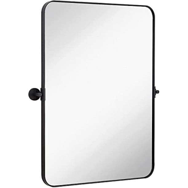 Silver Backed Adjustable Moving & Tilting Wall Mirror Adjustable 22 x 30 Hamilton Hills Silver Metal Surrounded Round Pivot Mirror Silver Backed Adjustable Moving & Tilting Wall Mirror Adjustable 22 x 30 Hamilton Hills Silver Metal Surrounded Round Pivot Mirror
